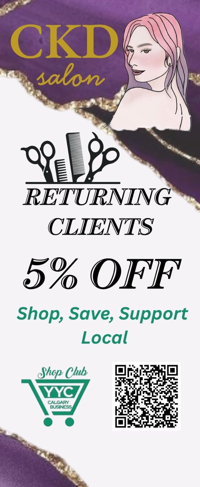 Returning Clients get 5% off