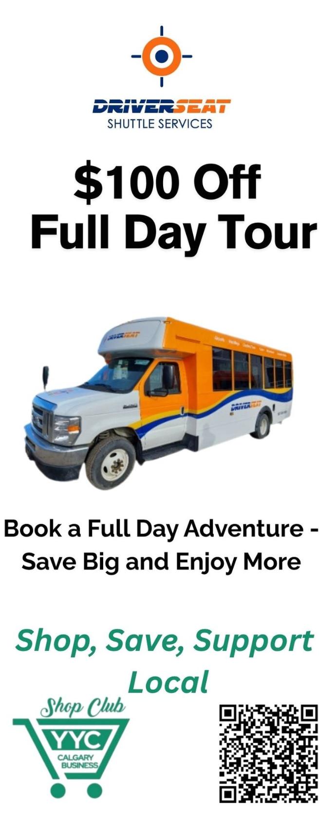 $100 Off  Full Day Tour